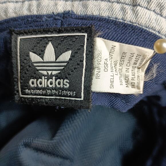 Adidas Originals Bucket Hat Size Small Light Blue Denim Trefoil Logo - Picture 2 of 6